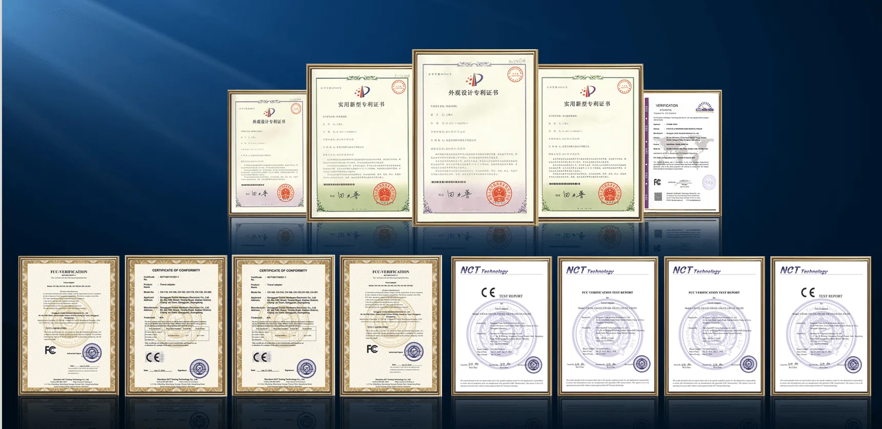 all kinds of certificate