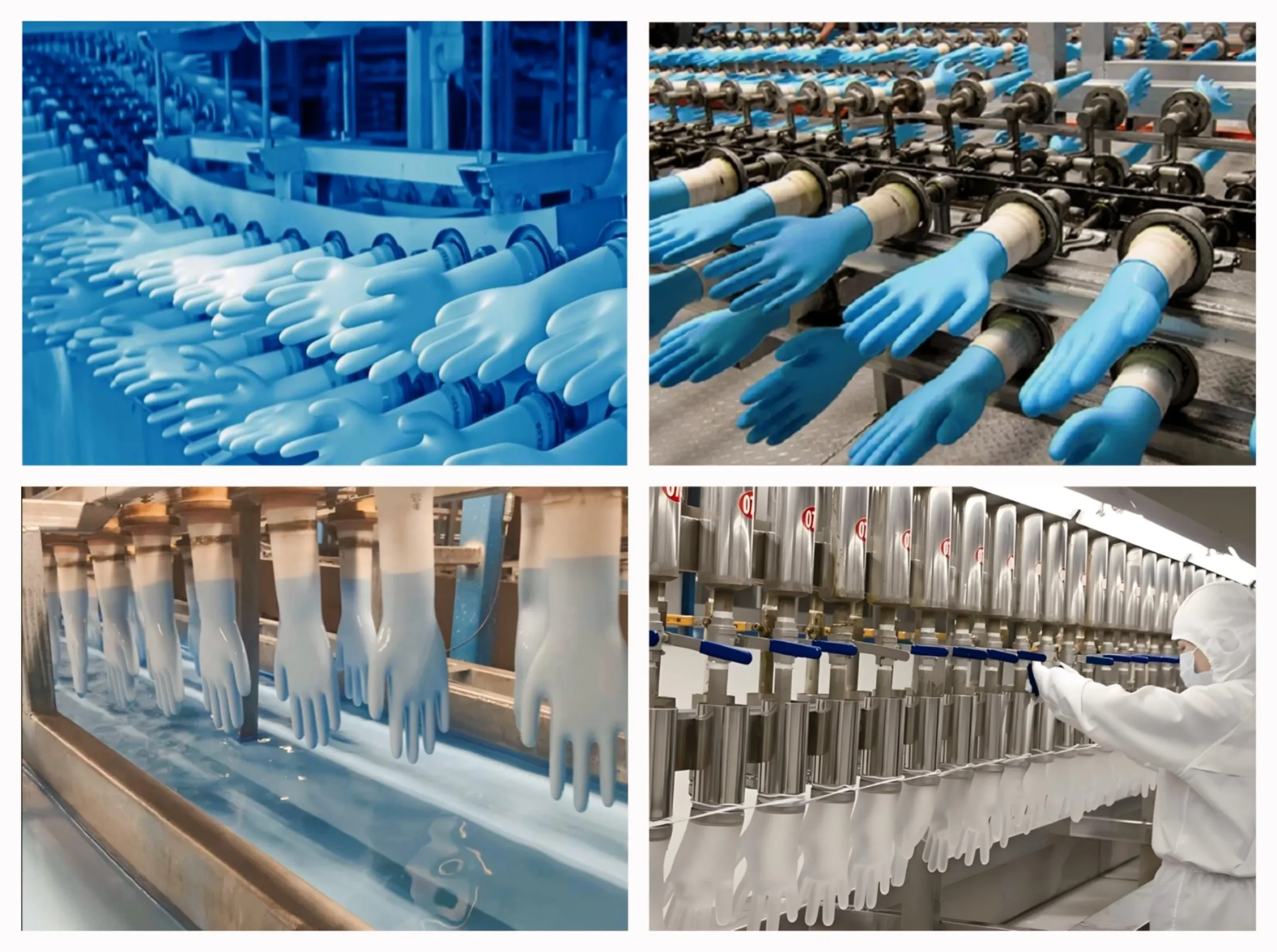 gloves production line